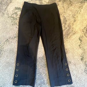Size 10 Black pants club Monaco